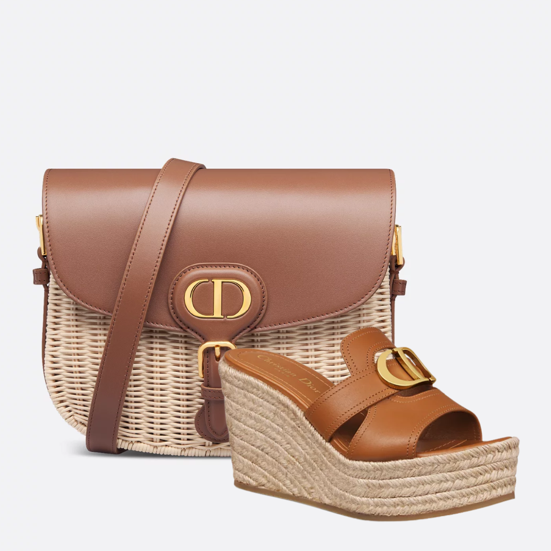 DIOR BOBBY MITTELGROSSE TASCHE UND 30 MONTAIGNE KEILABSATZ-SLIDE KIT