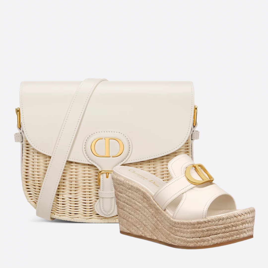 DIOR BOBBY MITTELGROSSE TASCHE UND 30 MONTAIGNE KEILABSATZ-SLIDE KIT